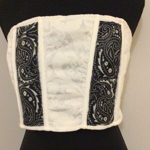 New Handmade White Lace Corset